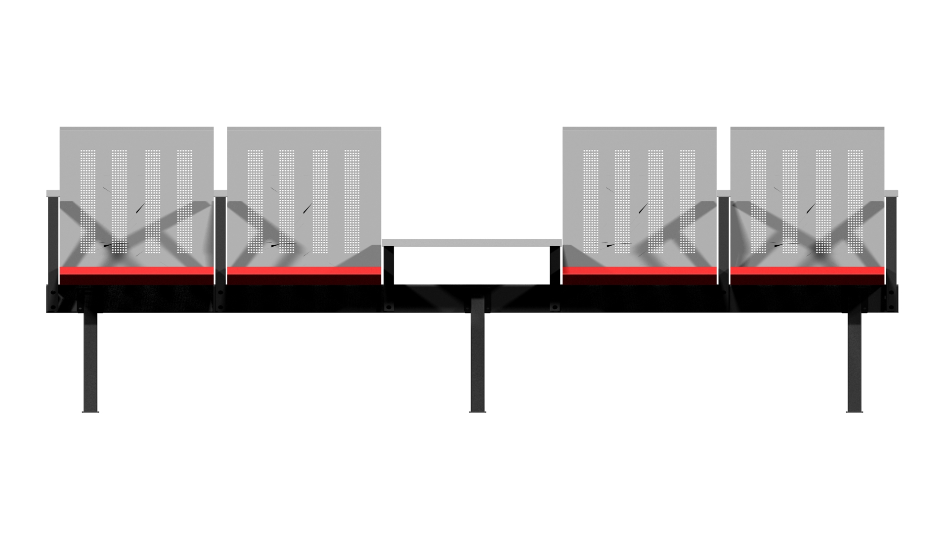 scarlet 4s with table