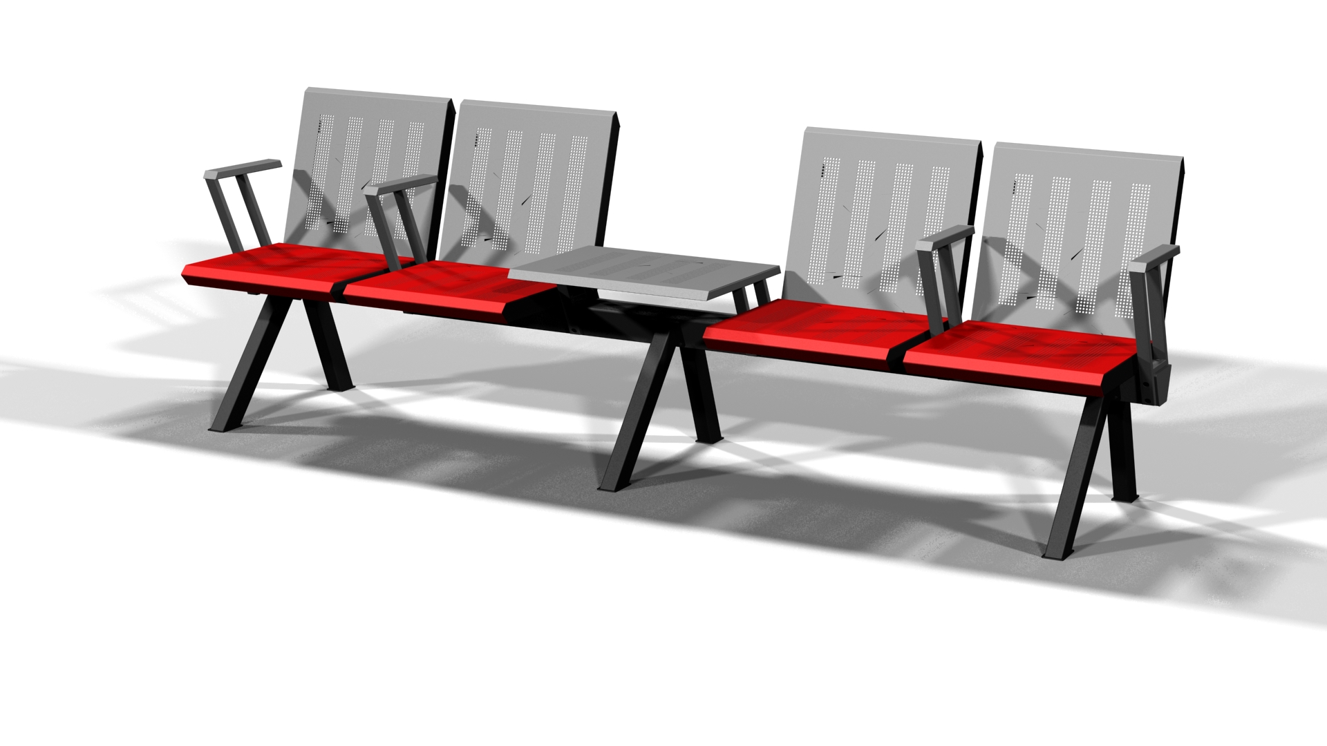 scarlet 4s with table