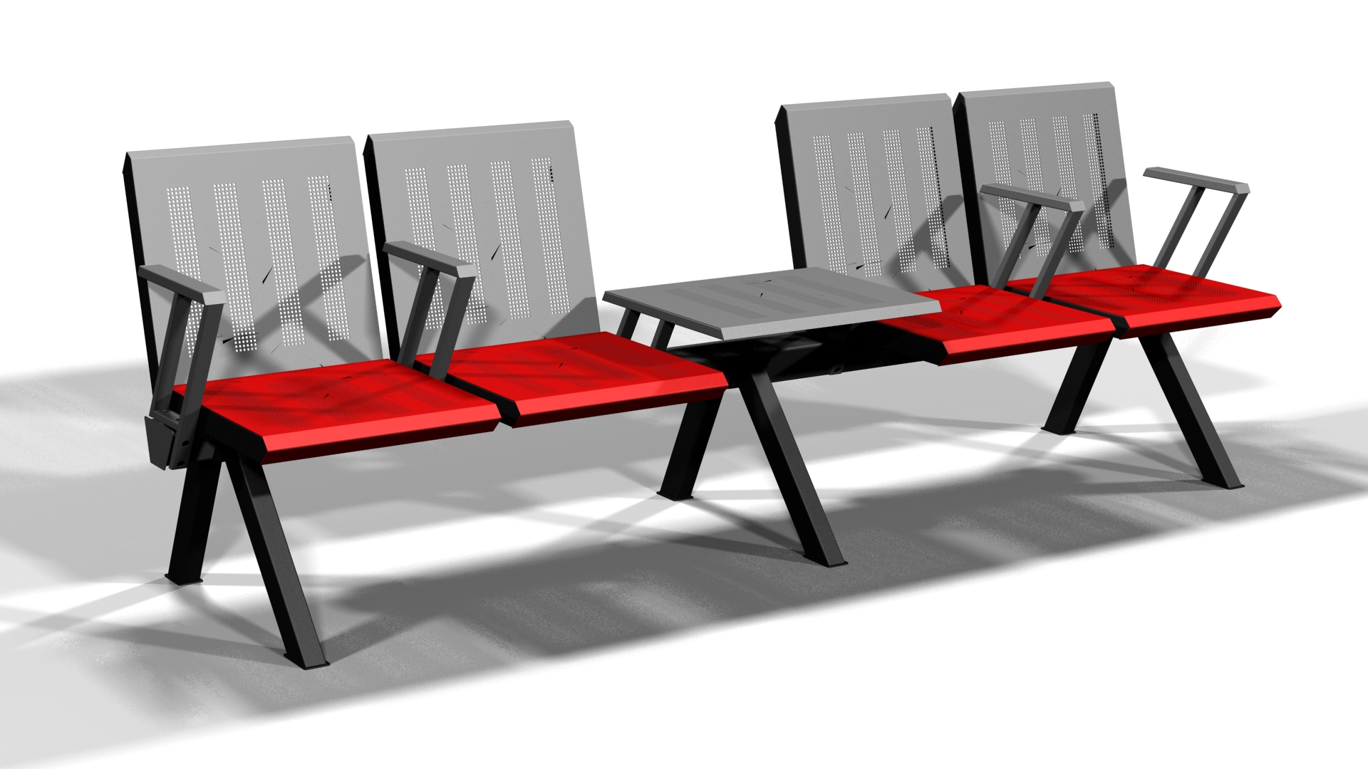 scarlet 4s with table
