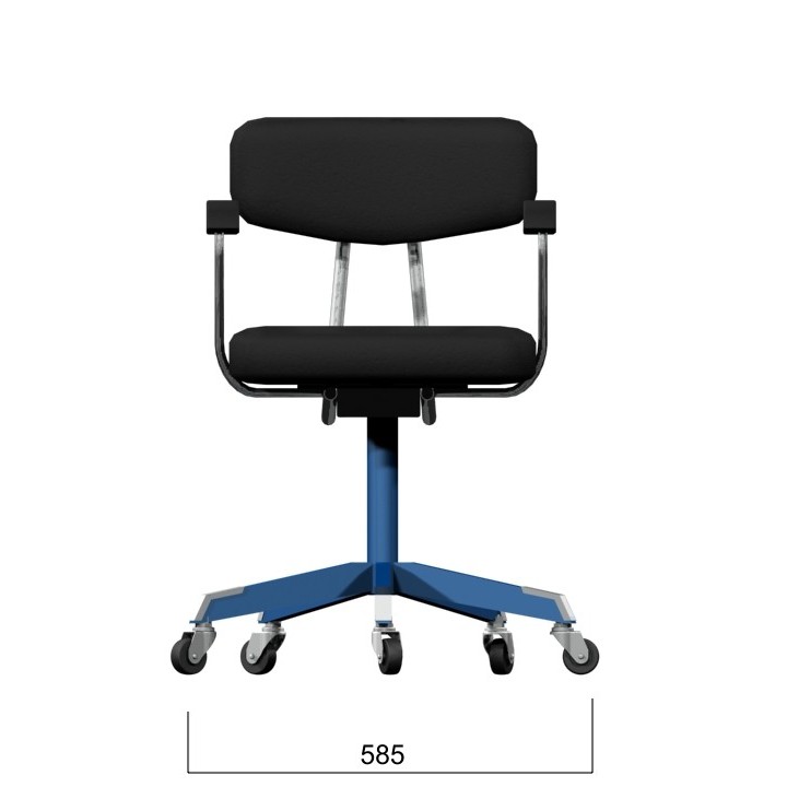 Typist Chair with Side Arm