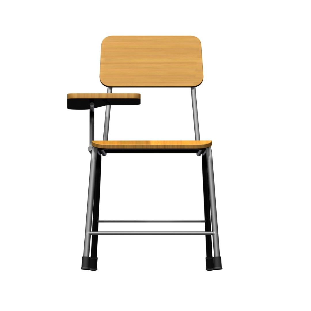 Mulltipurpose Chair with Table (Stainless Steel)